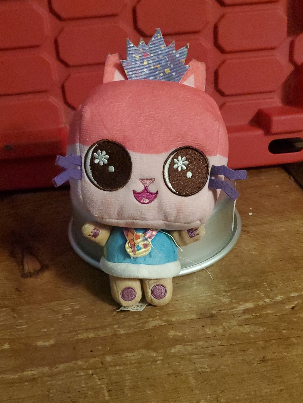 Gabby's Dollhouse Celbration Series Baby Box Cat Purr-iric Party Plush